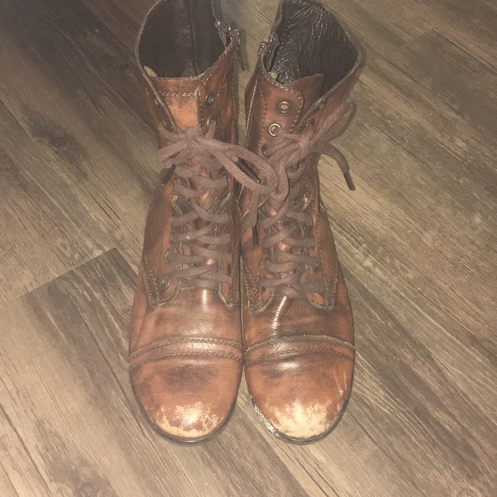 Steve Madden Combat Boots